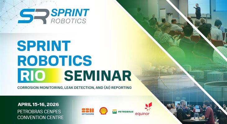 SPRINT Robotics Hosts Rio Seminar on Corrosion Monitoring, Leak Detection, and AI Reporting 