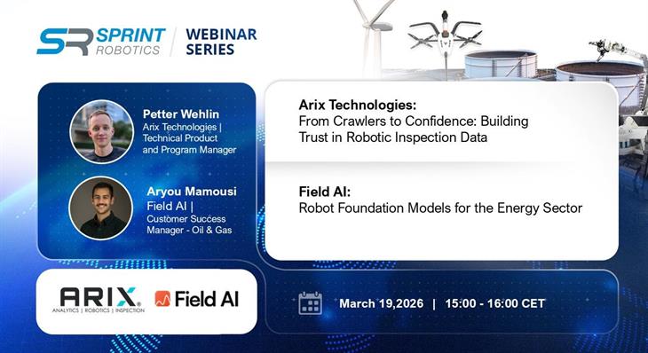 Insights from the Latest SPRINT Robotics Webinar: ARIX Technologies and Field AI 